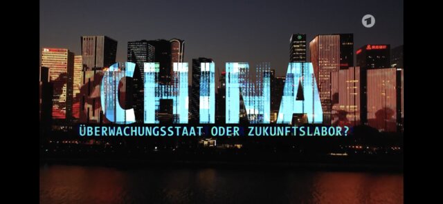 Titelbild der Dokumentation über Überwachung in China
